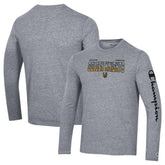 NHL Vegas Golden Knights Champion Tri-Blend Long Sleeve T-Shirt - Heather Gray