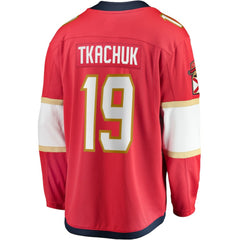 NHL Matthew Tkachuk Florida Panthers Fanatics Home Breakaway Player Jersey - Red