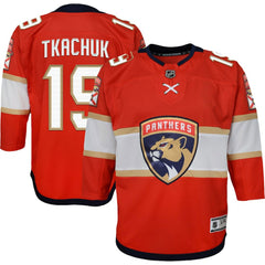 NHL Matthew Tkachuk Florida Panthers Youth Home Premier Player Jersey - Red