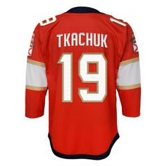 NHL Matthew Tkachuk Florida Panthers Youth Home Premier Player Jersey - Red