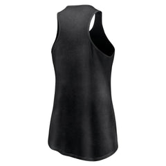 San Francisco Giants Fanatics Women's Simplicity Swing Racerback Scoop Neck Tank Top - Black Tanks