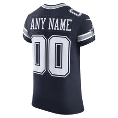 NFL Dallas Cowboys Vapor F.U.S.E. Elite Custom Jersey - Navy