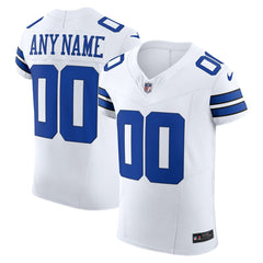 NFL Dallas Cowboys Vapor F.U.S.E. Elite Custom Jersey - White