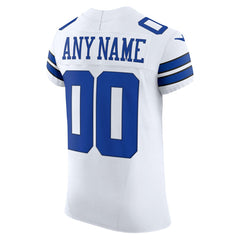 NFL Dallas Cowboys Vapor F.U.S.E. Elite Custom Jersey - White