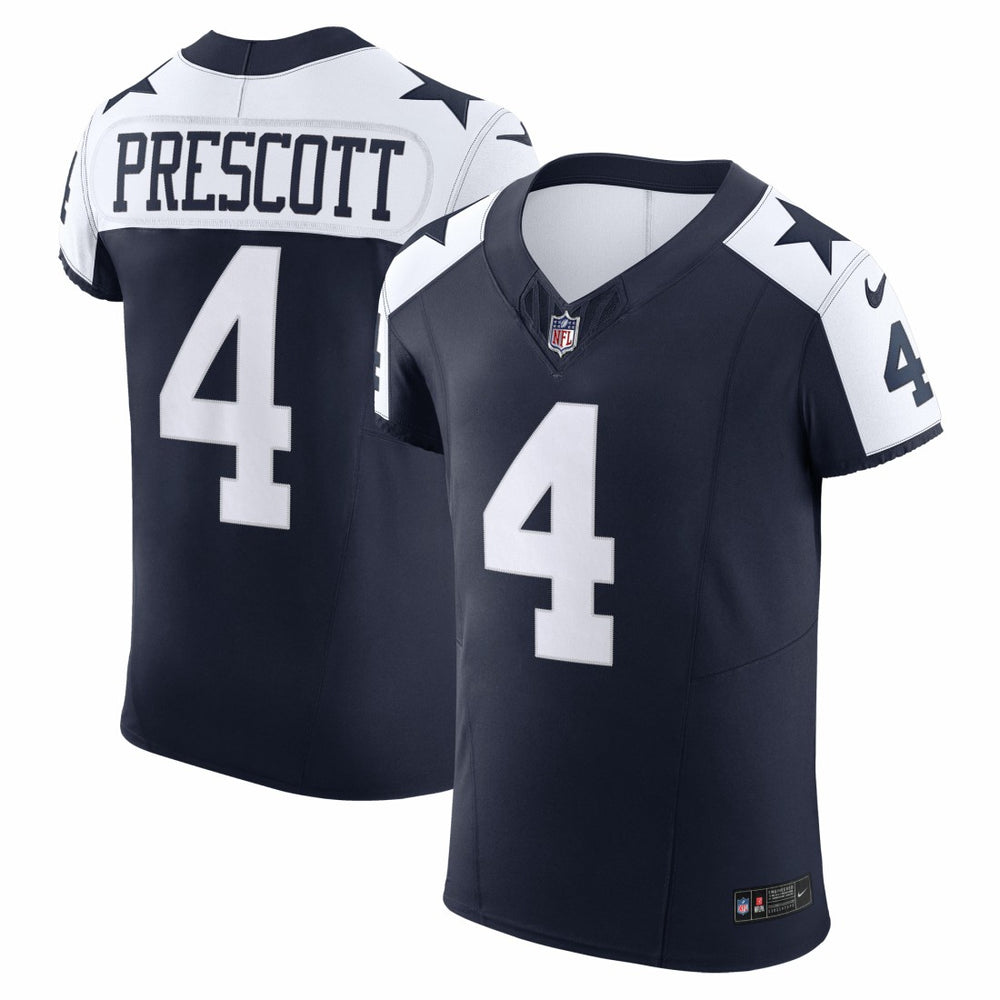 NFL Dak Prescott Dallas Cowboys Alternate Vapor F.U.S.E. Elite Jersey - Navy