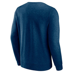 NHL Seattle Kraken Fanatics Classic Arch Pullover Sweatshirt - Navy