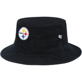 Pittsburgh Steelers '47 Primary Bucket Hat Black