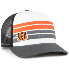 Cincinnati Bengals '47 Youth Cove Trucker Snapback Hat White/Charcoal