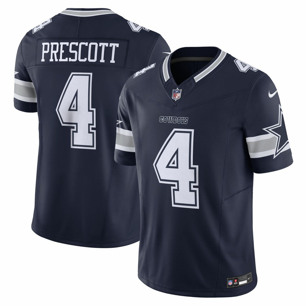 NFL Dak Prescott Dallas Cowboys Vapor F.U.S.E. Limited Jersey - Navy