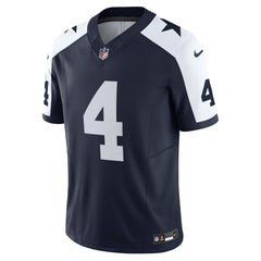 NFL Dak Prescott Dallas Cowboys Vapor F.U.S.E. Limited Jersey - Navy