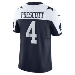 NFL Dak Prescott Dallas Cowboys Vapor F.U.S.E. Limited Jersey - Navy