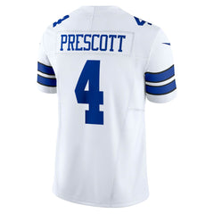 NFL Dak Prescott Dallas Cowboys Vapor F.U.S.E. Limited Jersey - White
