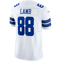 NFL CeeDee Lamb Dallas Cowboys Vapor F.U.S.E. Limited Jersey - White