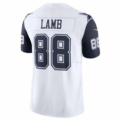 NFL CeeDee Lamb Dallas Cowboys Vapor F.U.S.E. Limited Jersey - White