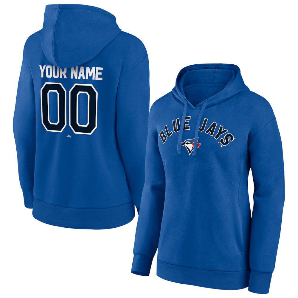 Toronto Blue Jays Women's Personalized Team Winning Streak Pullover Hoodie - Royal Hoodies