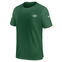 New York Jets Sideline Coach Performance T-Shirt Green