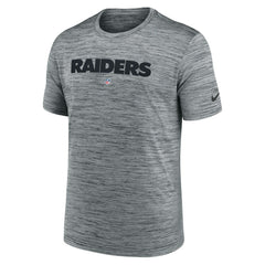 Las Vegas Raiders Velocity Performance T-Shirt Gray