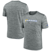 Los Angeles Rams Velocity Performance T-Shirt Gray