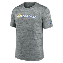 Los Angeles Rams Velocity Performance T-Shirt Gray