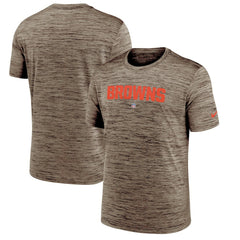 Cleveland Browns Velocity Performance T-Shirt Brown