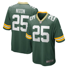 NFL Keisean Nixon Green Bay Packers Game Player Jersey - Green