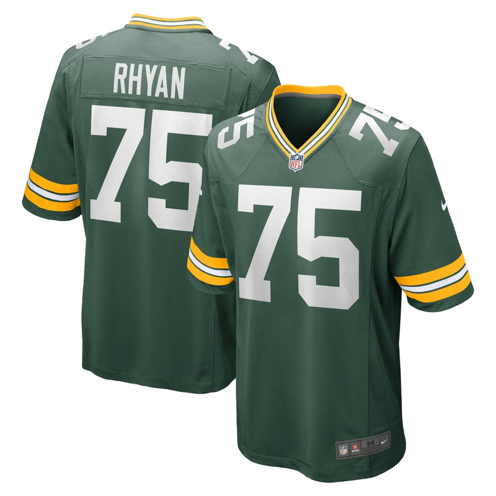NFL Sean Rhyan Green Bay Packers Game Player Jersey - Green
