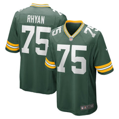 NFL Sean Rhyan Green Bay Packers Game Player Jersey - Green