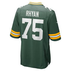NFL Sean Rhyan Green Bay Packers Game Player Jersey - Green