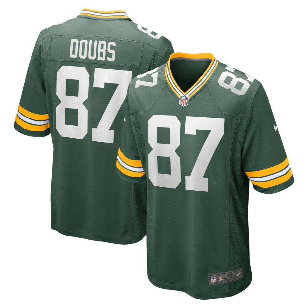 NFL Romeo Doubs Green Bay Packers Game Player Jersey - Green