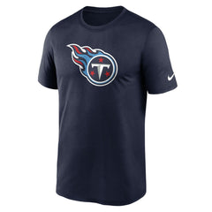 Tennessee Titans Primetime Legend Logo Performance T-Shirt Navy