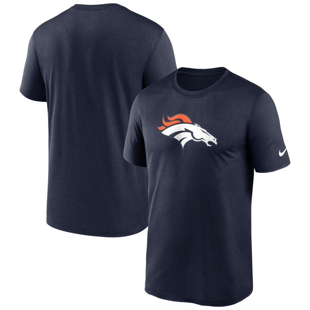 Denver Broncos Primetime Legend Logo Performance T-Shirt Navy