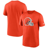 Cleveland Browns Primetime Legend Logo Performance T-Shirt Orange