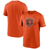 Chicago Bears Primetime Legend Logo Performance T-Shirt Orange