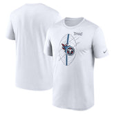 Tennessee Titans Legend Icon Performance T-Shirt White