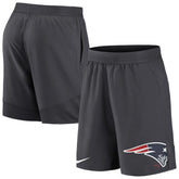 New England Patriots Stretch Performance Shorts Anthracite