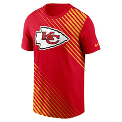 Kansas City Chiefs Yard Line Fashion Asbury T-Shirt Red