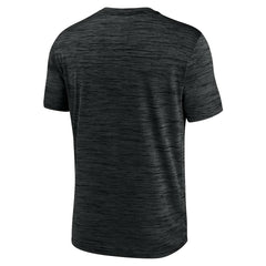 Cleveland Browns Yardline Velocity Performance T-Shirt Anthracite
