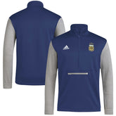 Argentina National Team Crest Long Sleeve Half-Zip Top Navy sale