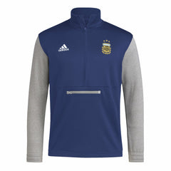 Argentina National Team Crest Long Sleeve Half-Zip Top Navy sale
