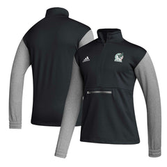 Mexico National Team Crest Long Sleeve Half-Zip Top Black