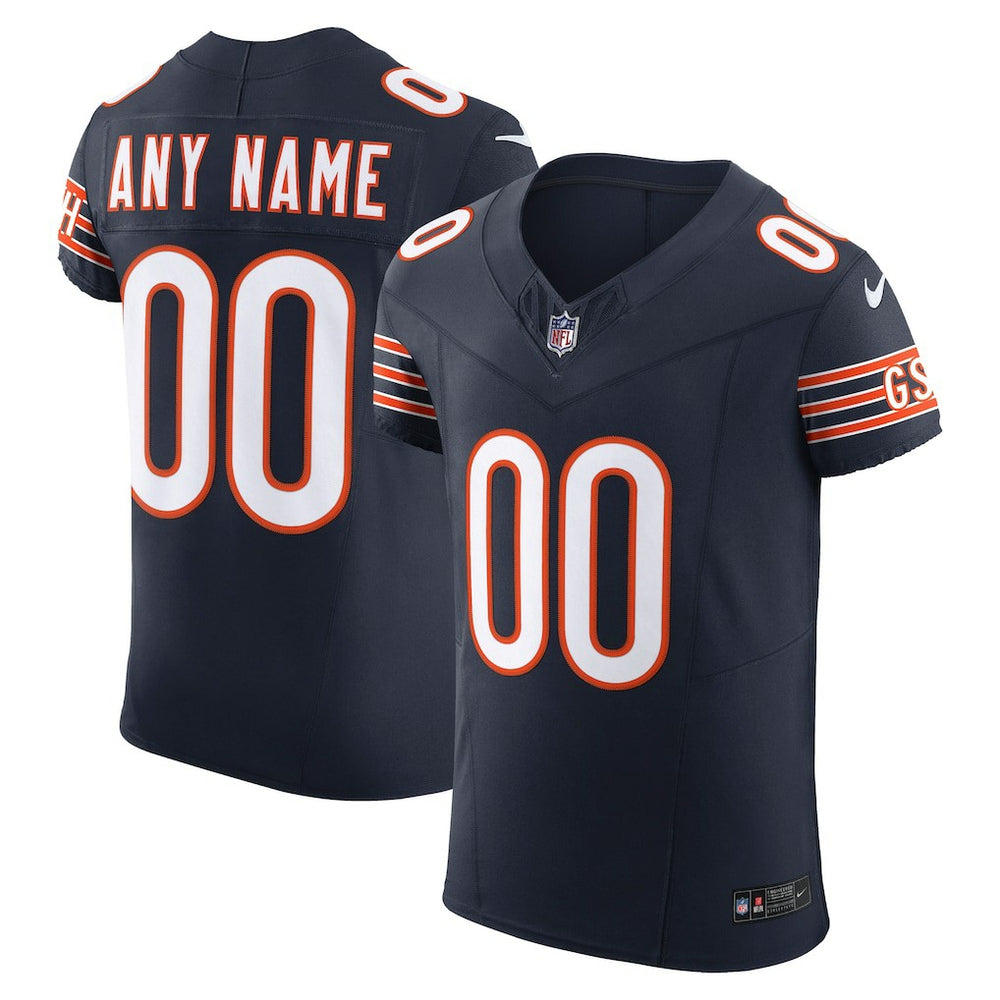 NFL Chicago Bears Vapor F.U.S.E. Elite Custom Jersey - Navy