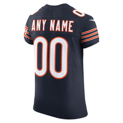 NFL Chicago Bears Vapor F.U.S.E. Elite Custom Jersey - Navy
