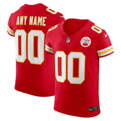 NFL Kansas City Chiefs Vapor F.U.S.E. Elite Custom Jersey - Red