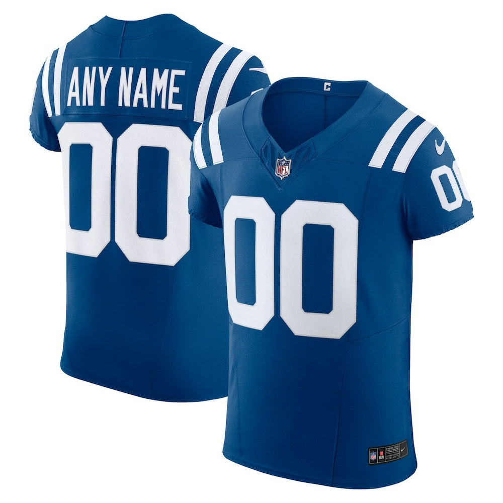 NFL Indianapolis Colts Vapor F.U.S.E. Elite Custom Jersey - Royal