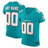 NFL Miami Dolphins Vapor F.U.S.E. Elite Custom Jersey - Aqua