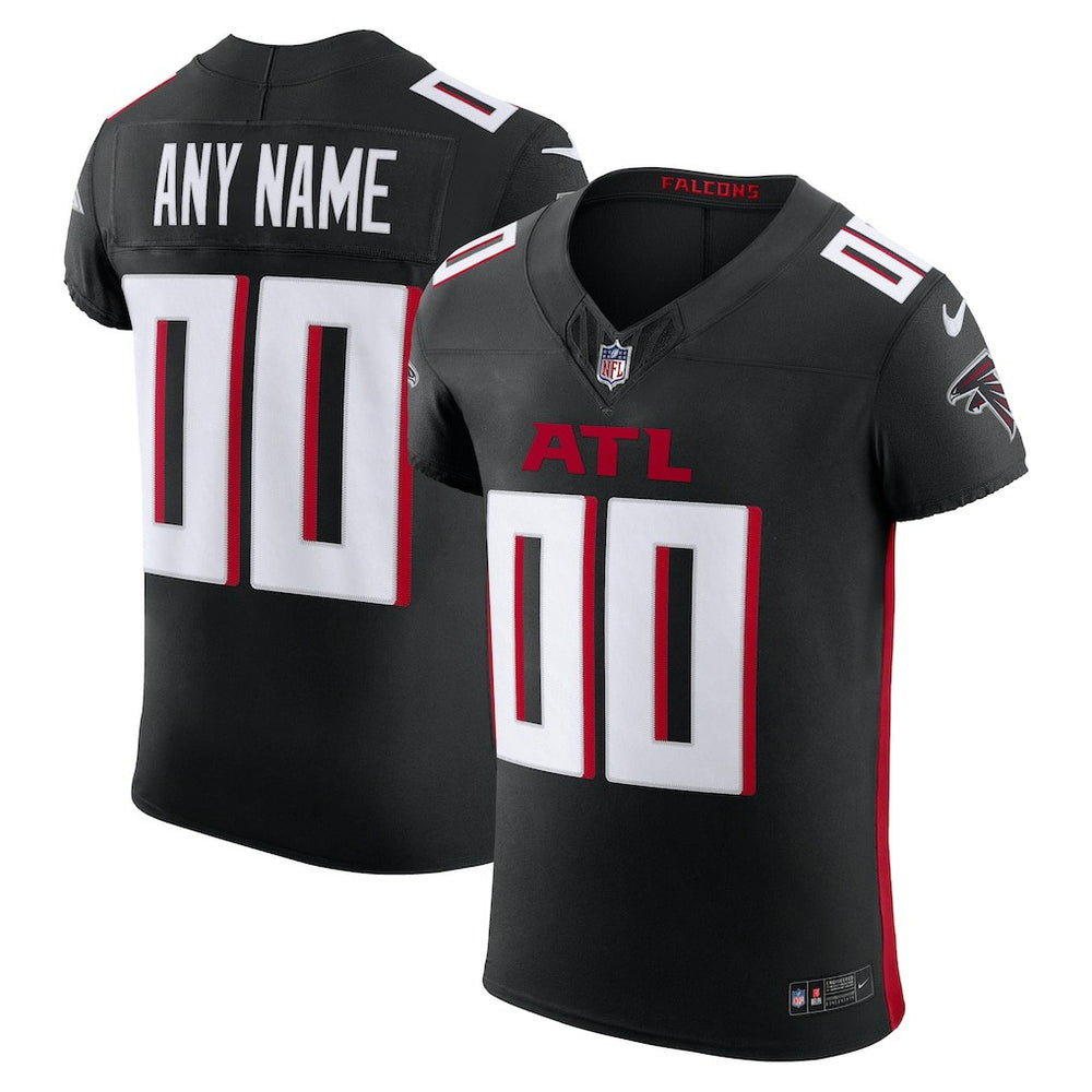 NFL Atlanta Falcons Vapor F.U.S.E. Elite Custom Jersey - Black