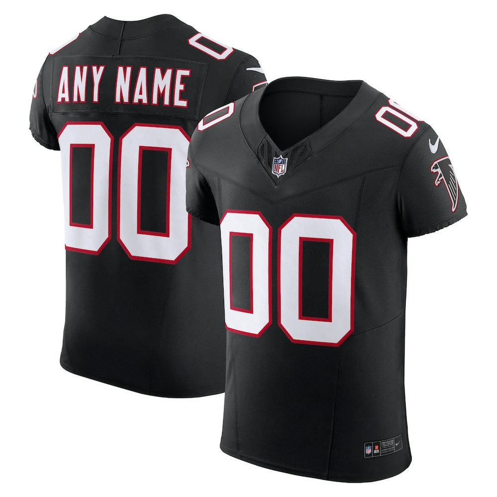 NFL Atlanta Falcons Vapor F.U.S.E. Elite Custom Jersey - Black