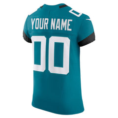 NFL Jacksonville Jaguars Vapor F.U.S.E. Elite Custom Jersey - Teal