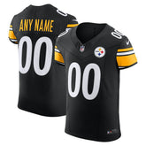 NFL Pittsburgh Steelers Vapor F.U.S.E. Elite Custom Jersey - Black