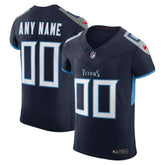 NFL Tennessee Titans Vapor F.U.S.E. Elite Custom Jersey - Navy